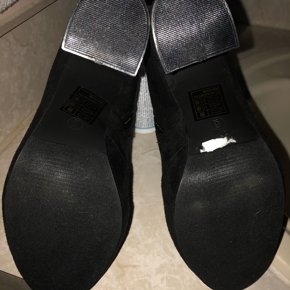 Black Ankle Bootie - Picture 3 of 3